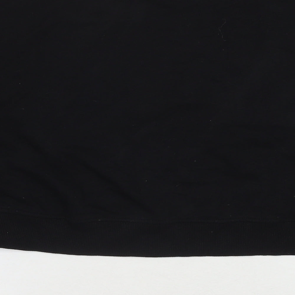 Divided by H&M Womens Black Cotton Pullover Sweatshirt Size S Pullover - Love
