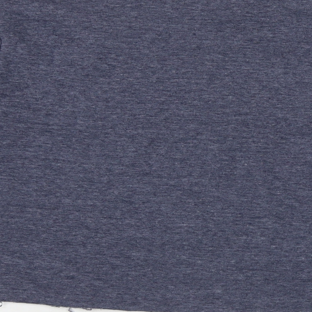 Friends Womens Blue Cotton Pullover Sweatshirt Size 12 Pullover - Central Perk Size 12-14 Cropped