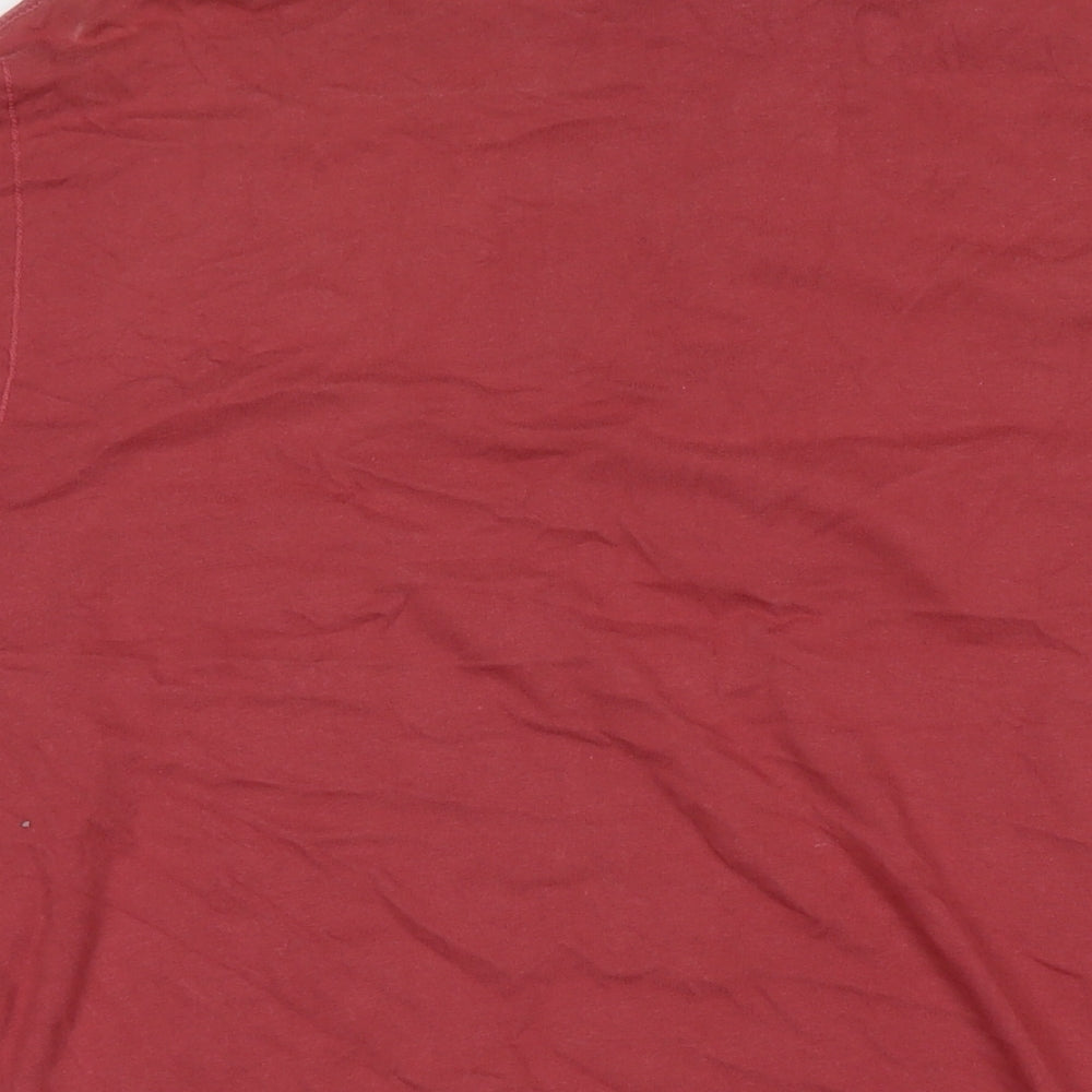 William&Brown Mens Red Cotton Pullover Sweatshirt Size XL