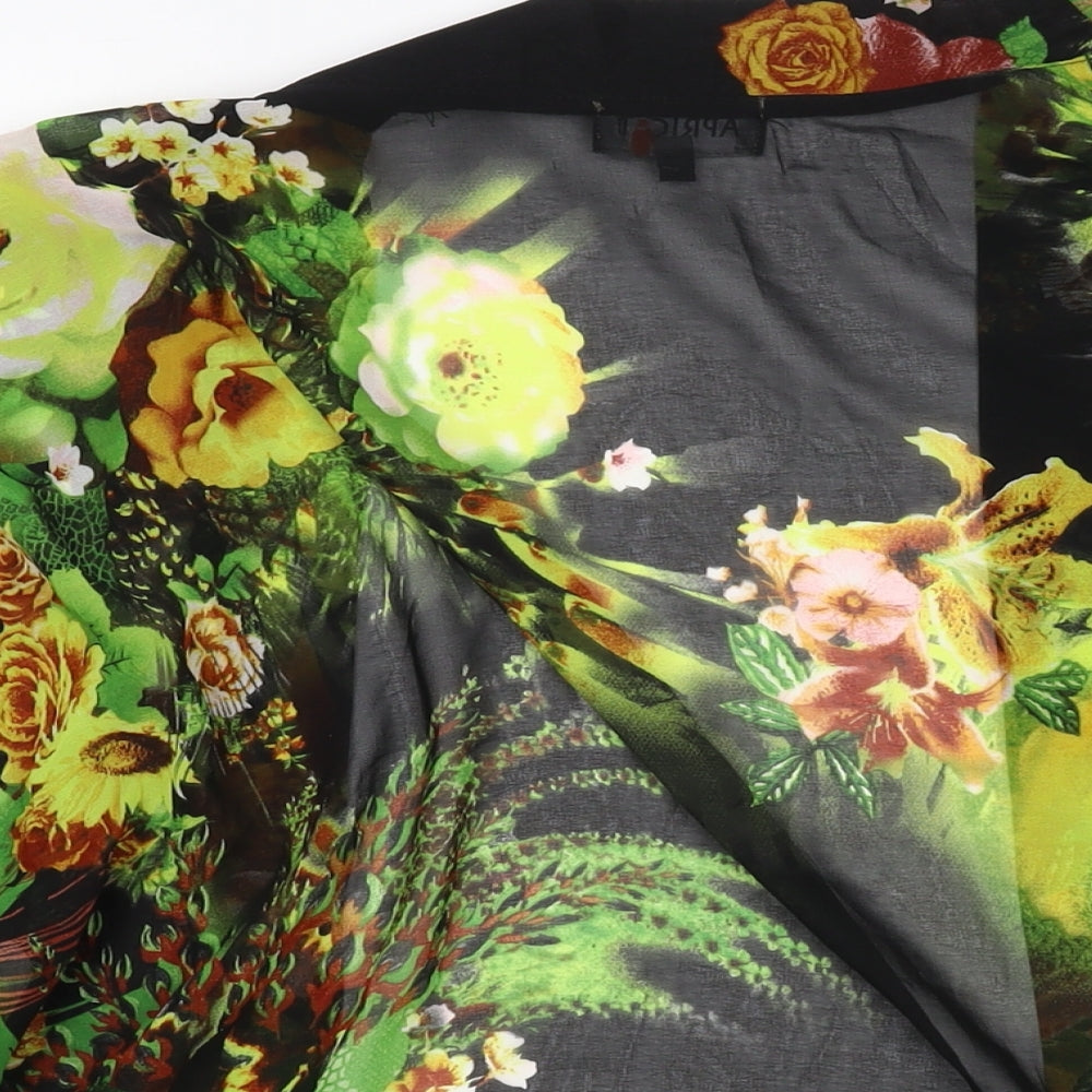 Apricot Womens Multicoloured Floral Polyester Cover Up Size M