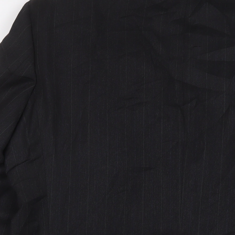 Marks & Spencer Mens Grey Polyester Jacket Suit Jacket Size 42 Regular