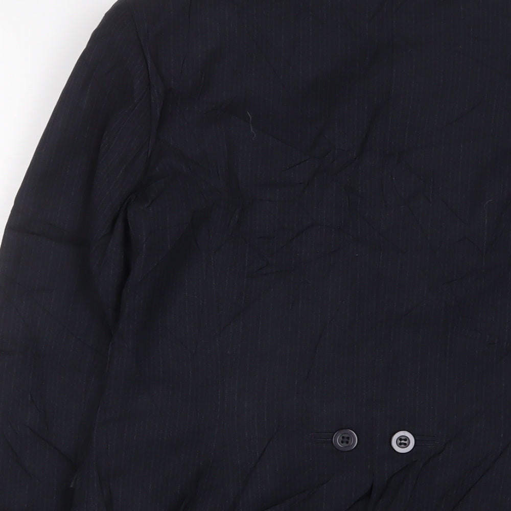 NEXT Womens Blue Jacket Blazer Size 10 Button