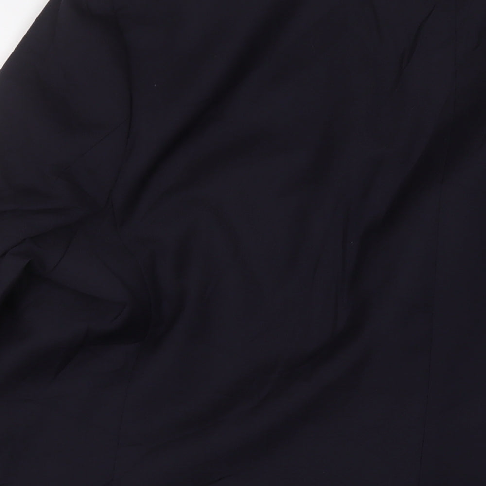 NEXT Mens Blue Wool Jacket Suit Jacket Size 48 Regular