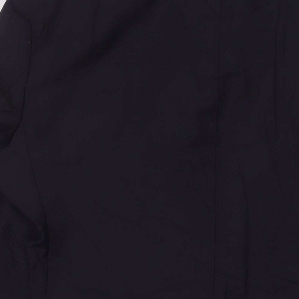 Marks & Spencer Mens Blue Wool Jacket Suit Jacket Size 42 Regular