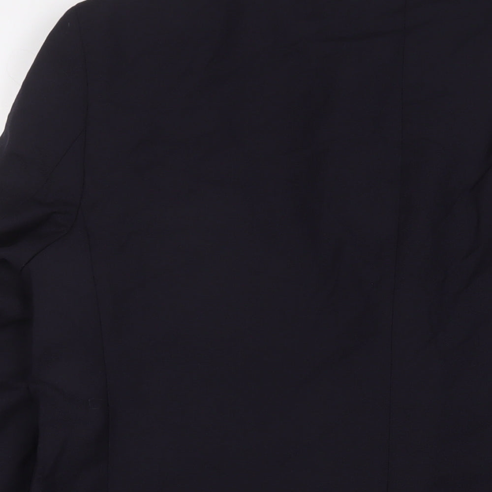 Marks & Spencer Mens Blue Wool Jacket Suit Jacket Size 42 Regular