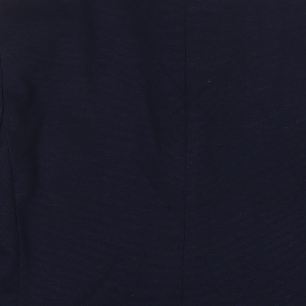 Marks & Spencer Mens Blue Polyamide Jacket Suit Jacket Size 42 Regular