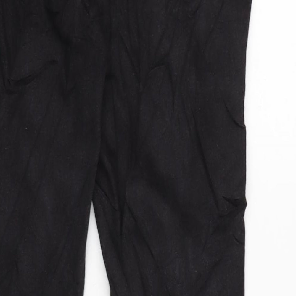Weekday Womens Black Cotton Straight Jeans Size 27 in L32 in Regular Zip