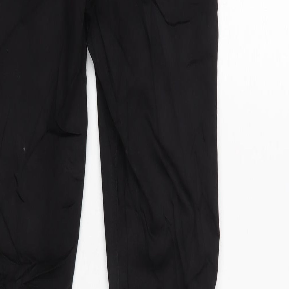 Marks & Spencer Womens Black Cotton Blend Skinny Jeans Size 6 L25.5 in Regular Zip