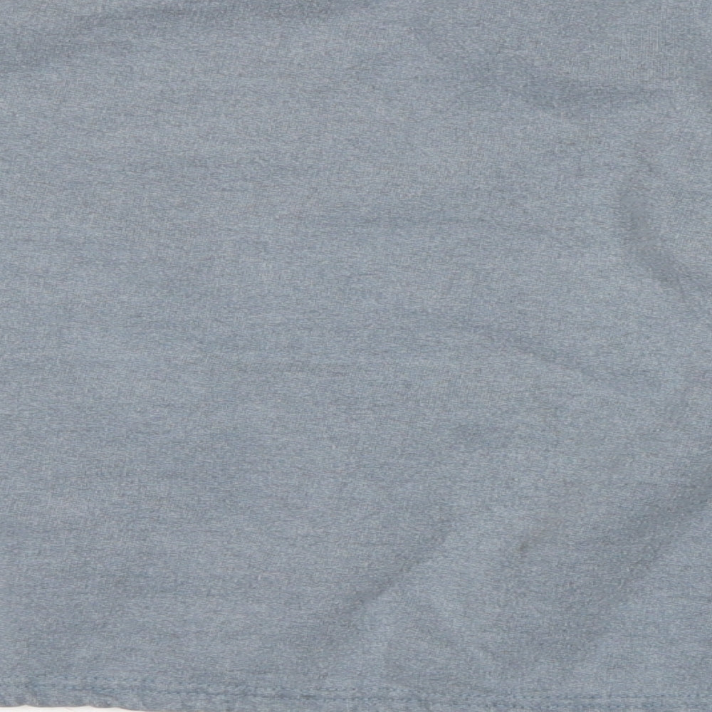 iets frans Womens Grey Cotton Pullover Sweatshirt Size L