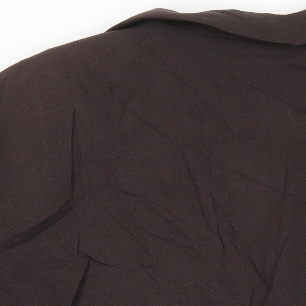 Episode Womens Brown Jacket Blazer Size 10