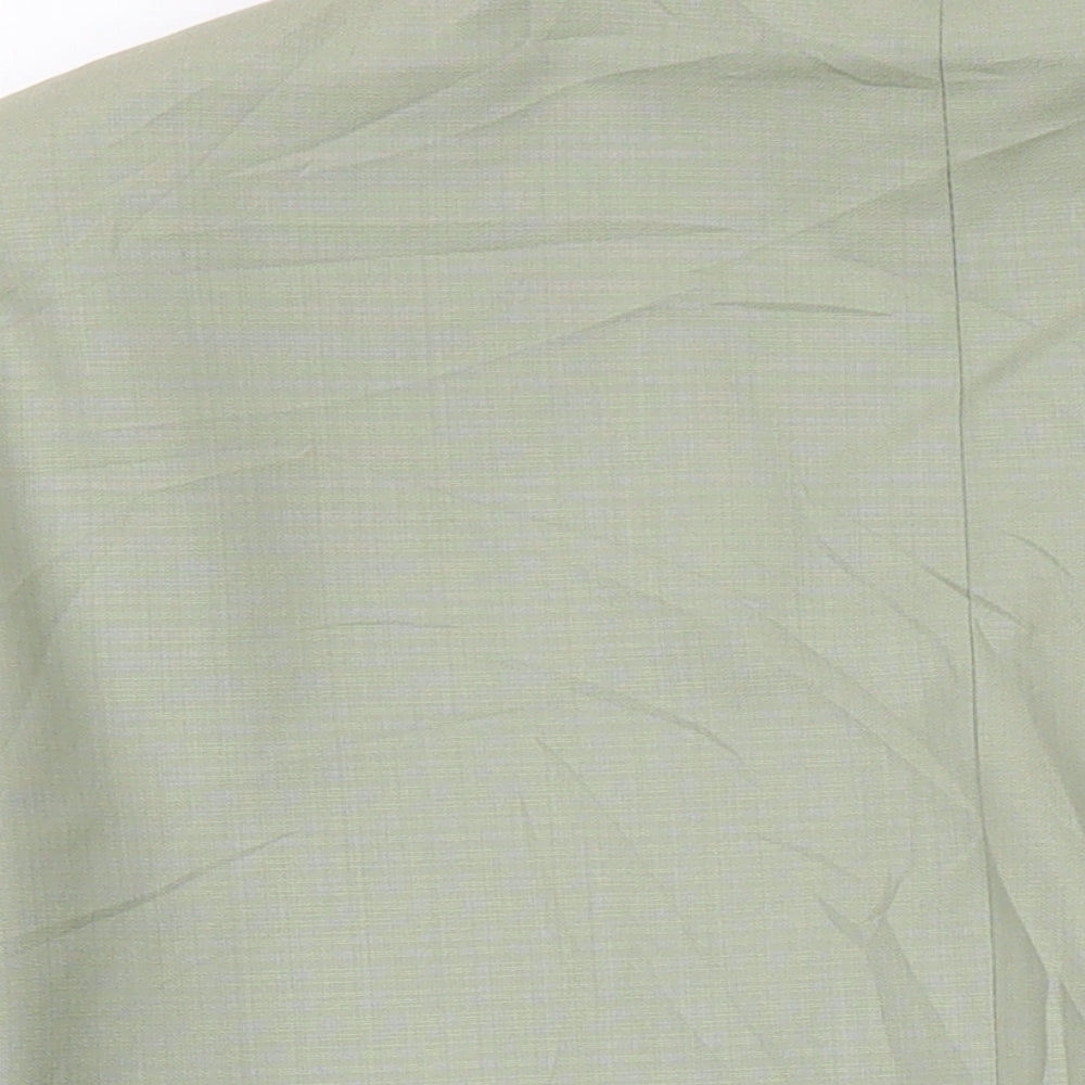 Greenwoods Mens Green Polyester Jacket Blazer Size 40 Regular