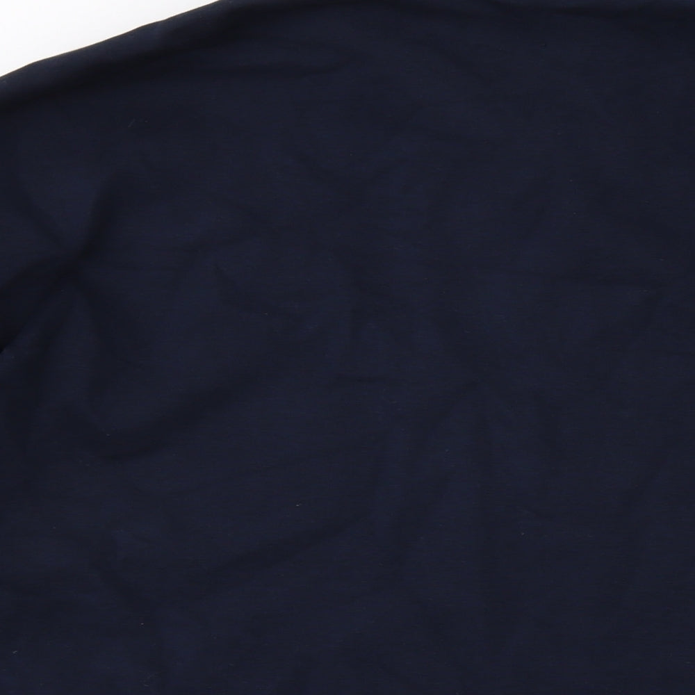 Marks & Spencer Mens Blue Cotton Pullover Sweatshirt Size 2XL