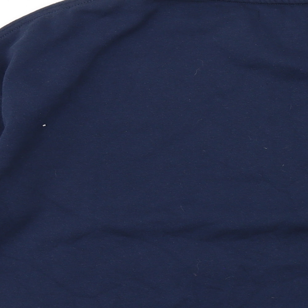 Capsule Womens Blue Cotton Pullover Sweatshirt Size 16 Pullover