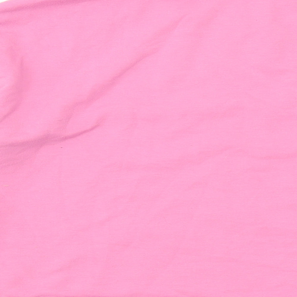 New Look Womens Pink Polyester Pullover Sweatshirt Size 12 Pullover