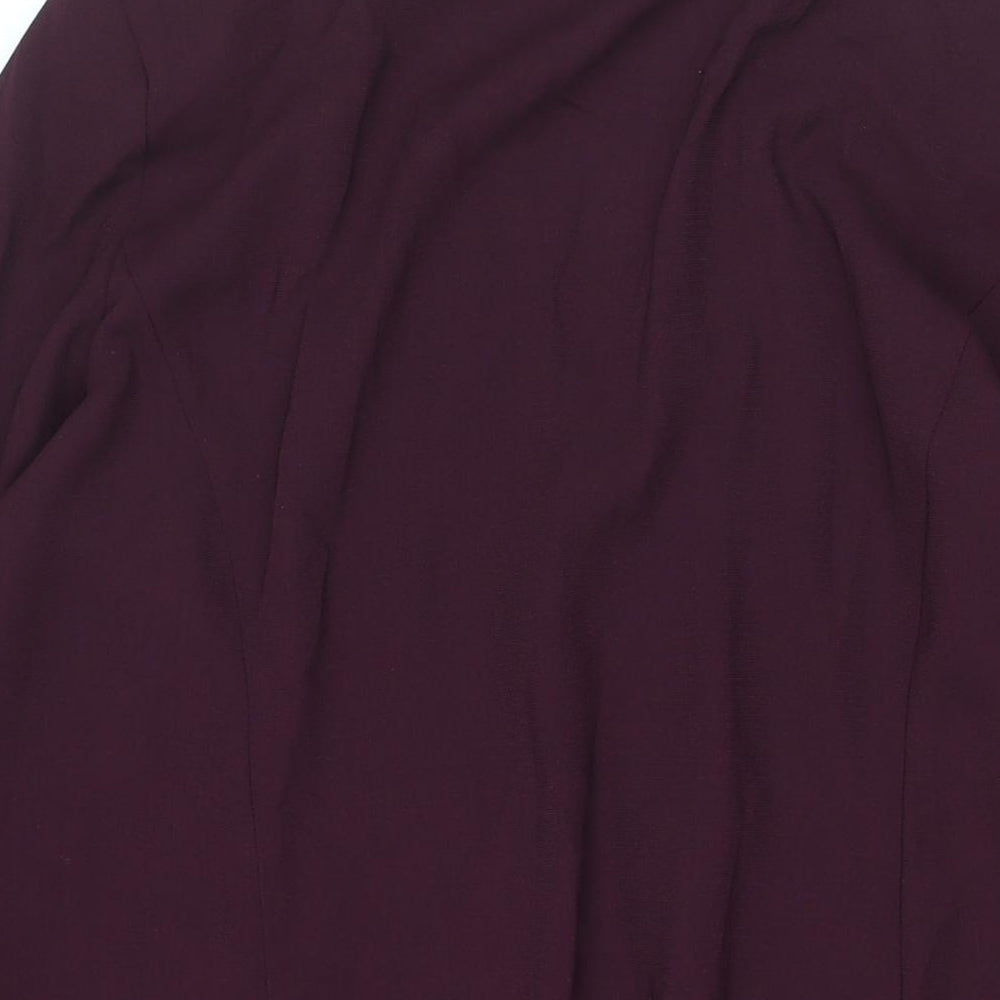 Berkertex Womens Purple Jacket Size 20 Button