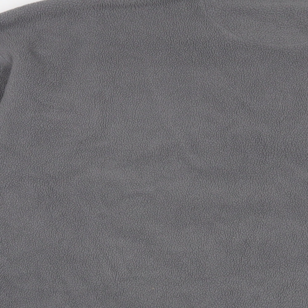 Soks Mens Grey Polyester Pullover Sweatshirt Size L
