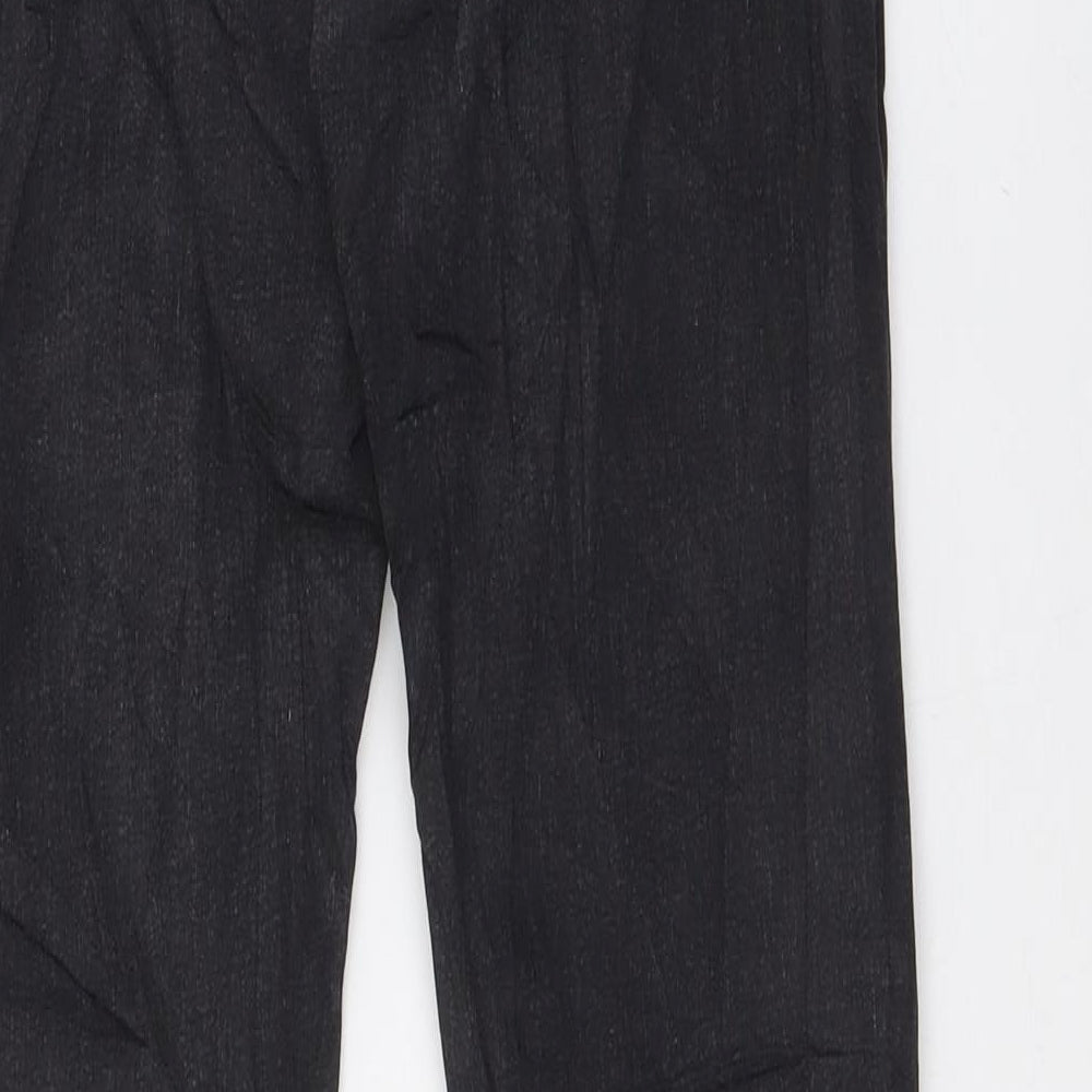 Marks & Spencer Womens Black Cotton Skinny Jeans Size 10 L31 in Regular Zip