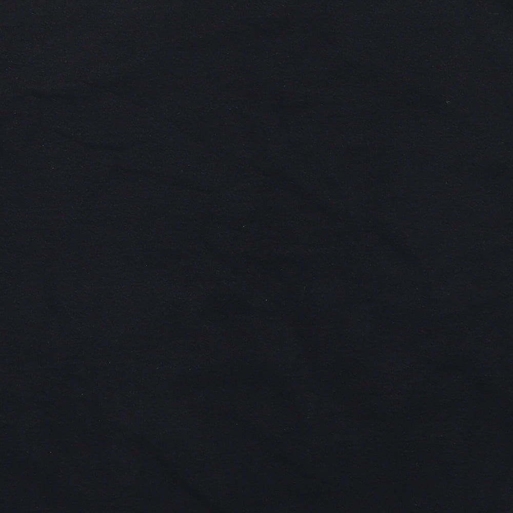 Zara Womens Black Cotton Pullover Sweatshirt Size L Pullover