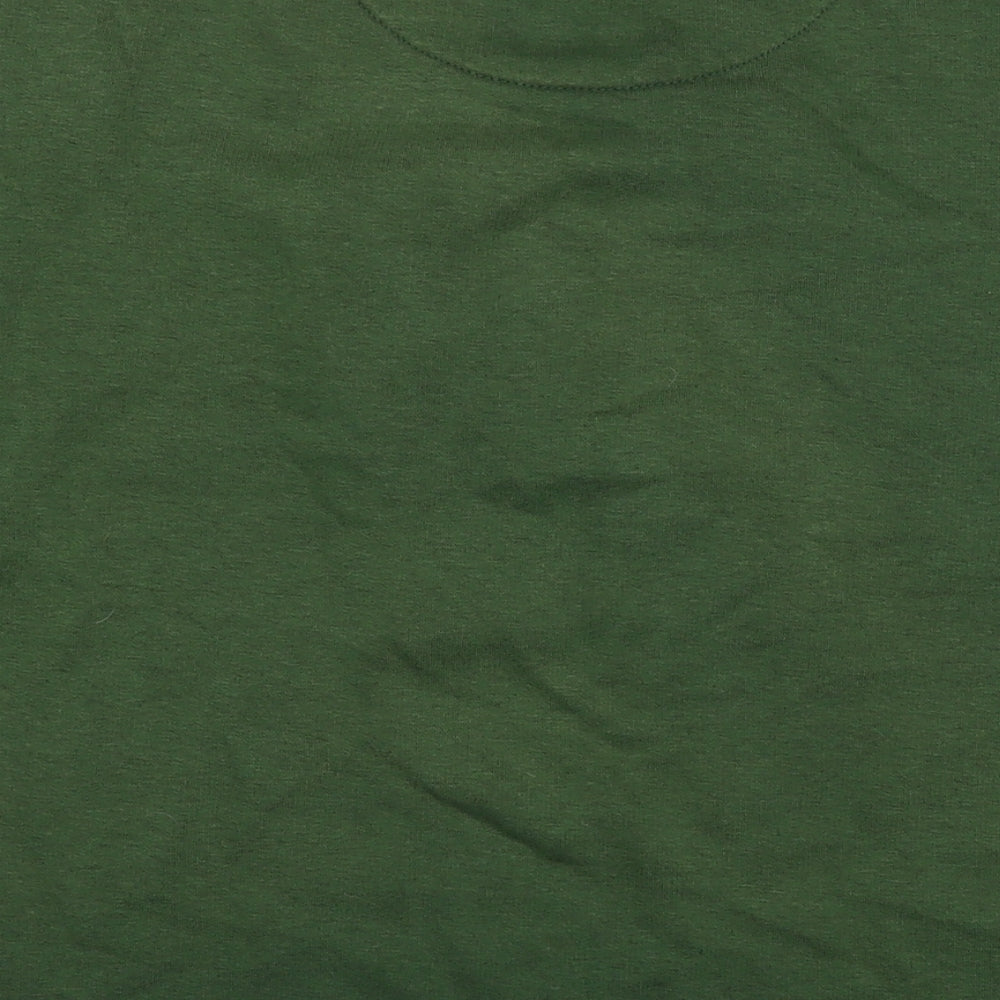 Genetic Apparel Womens Green Cotton Pullover Sweatshirt Size M Pullover - 23