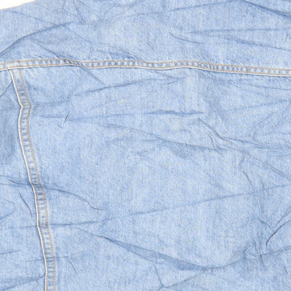 Marks & Spencer Womens Blue Jacket Size 12 Button