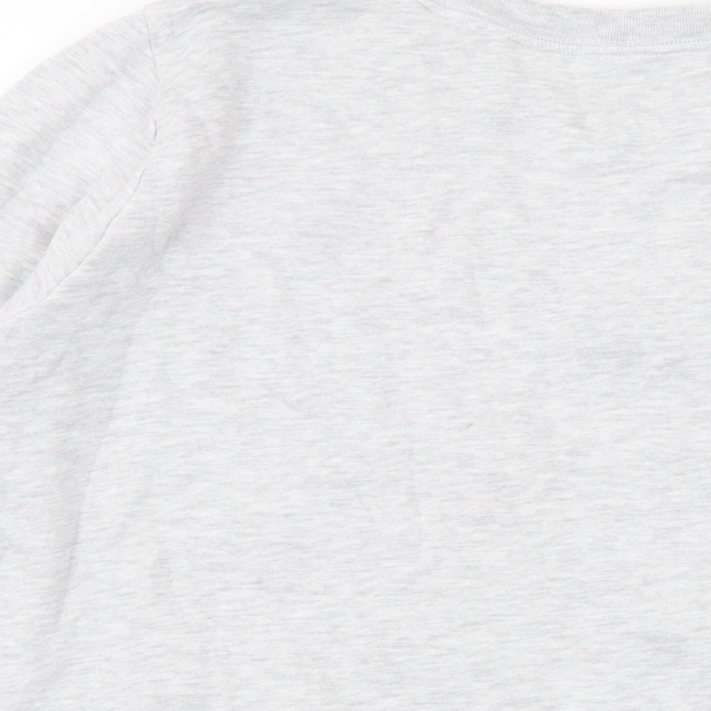 Marks & Spencer Womens Grey Cotton Pullover Sweatshirt Size 22 Pullover