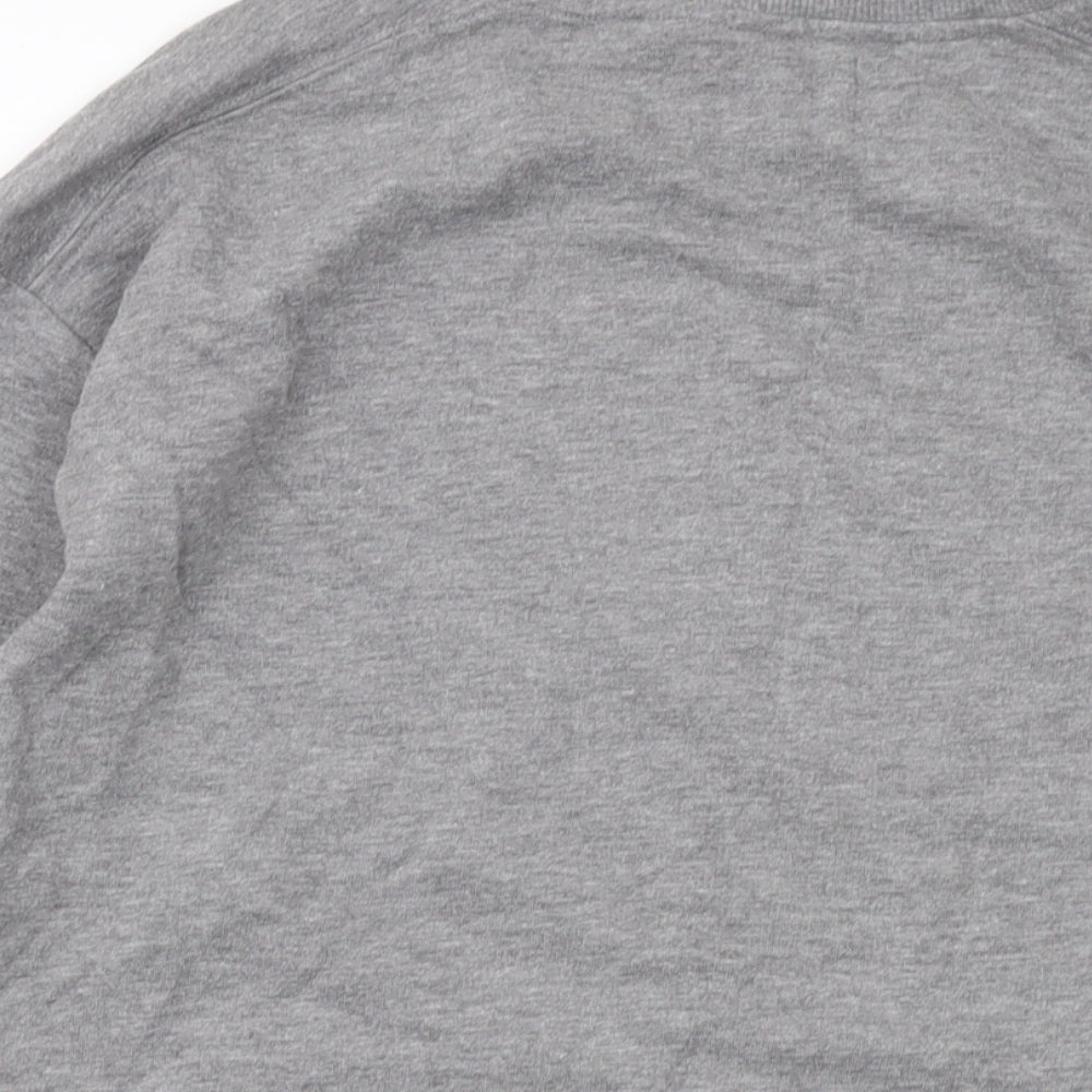 NEXT Womens Grey Cotton Pullover Sweatshirt Size XS Pullover