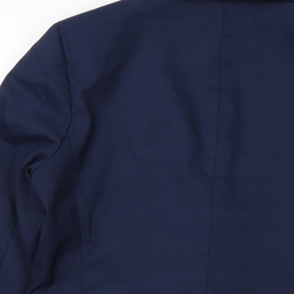 NEXT Womens Blue Jacket Size 10 Button