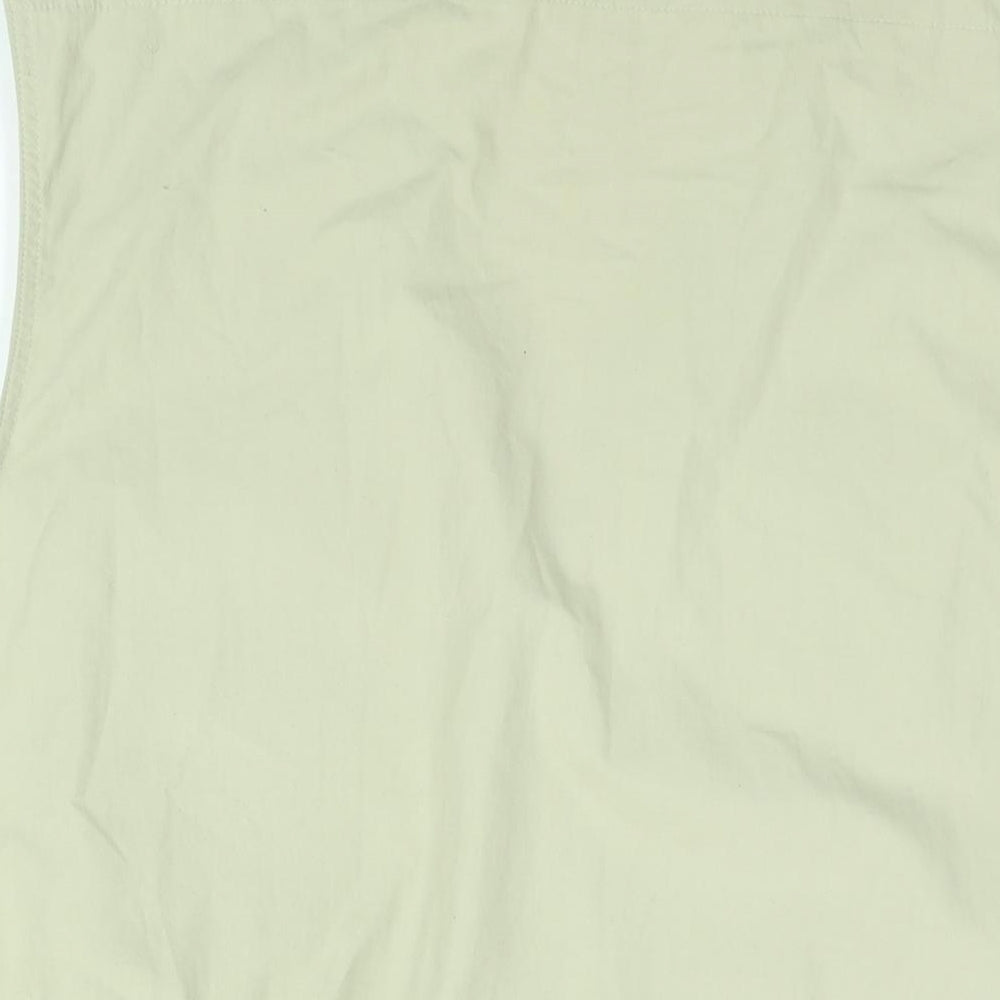 Quechua Mens Beige Jacket Waistcoat Size XL Zip - Pocket