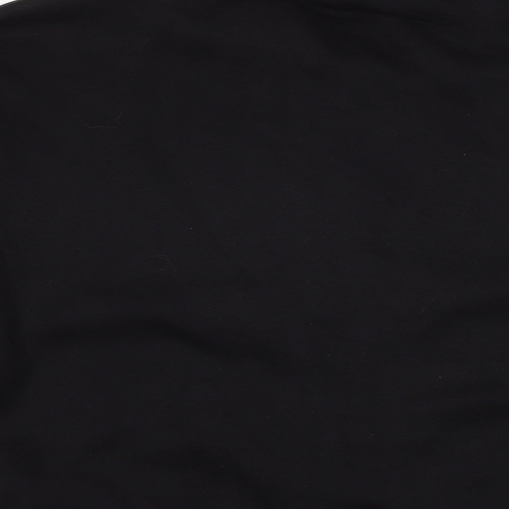 New Look Boys Black Cotton Cardigan Sweatshirt Size 14-15 Years Snap
