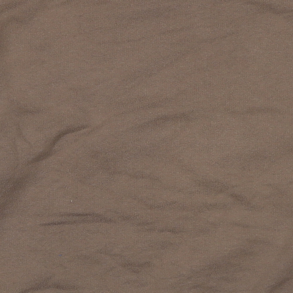 Minga Mens Brown Cotton Pullover Sweatshirt Size M