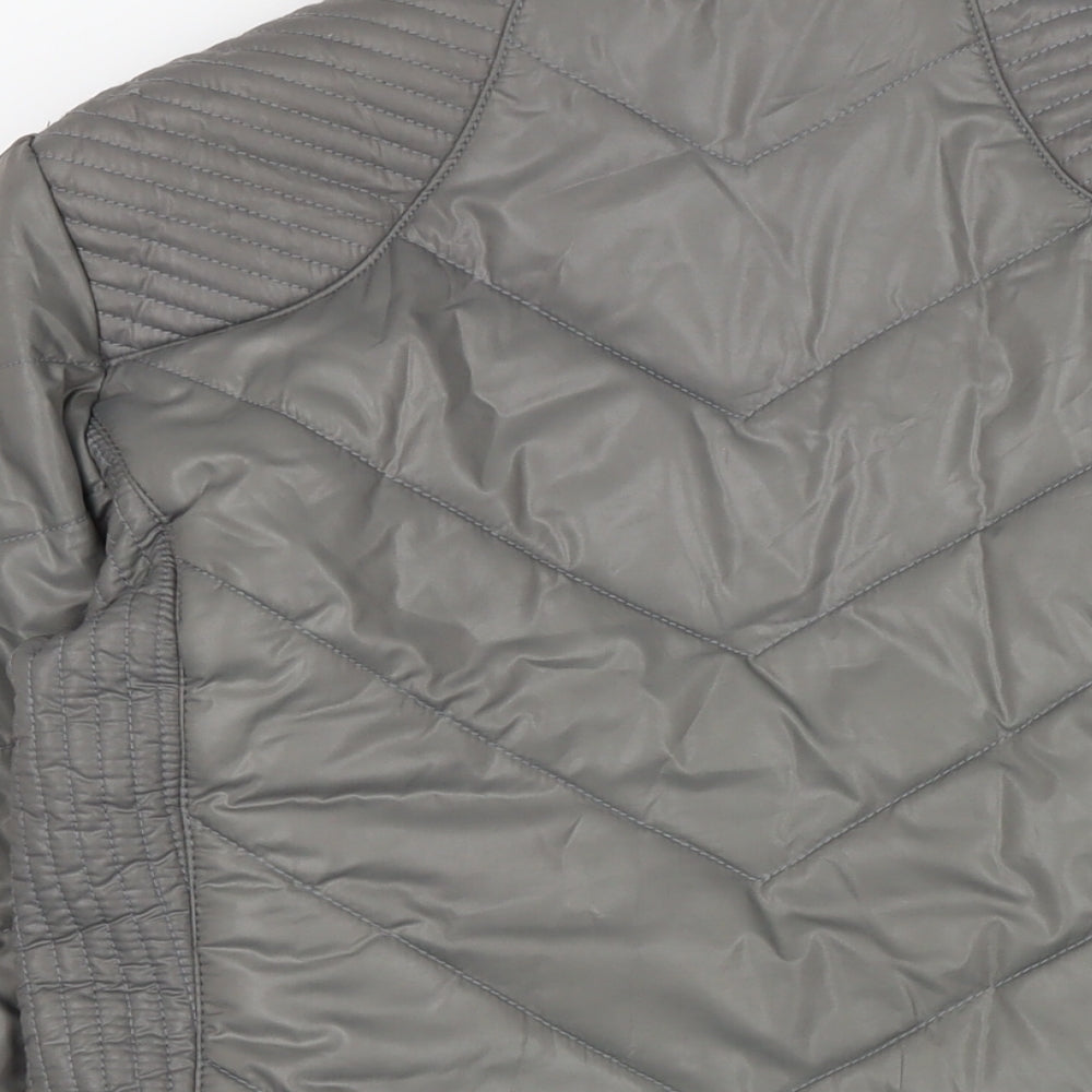 Hawkes Womens Grey Jacket Size L Zip