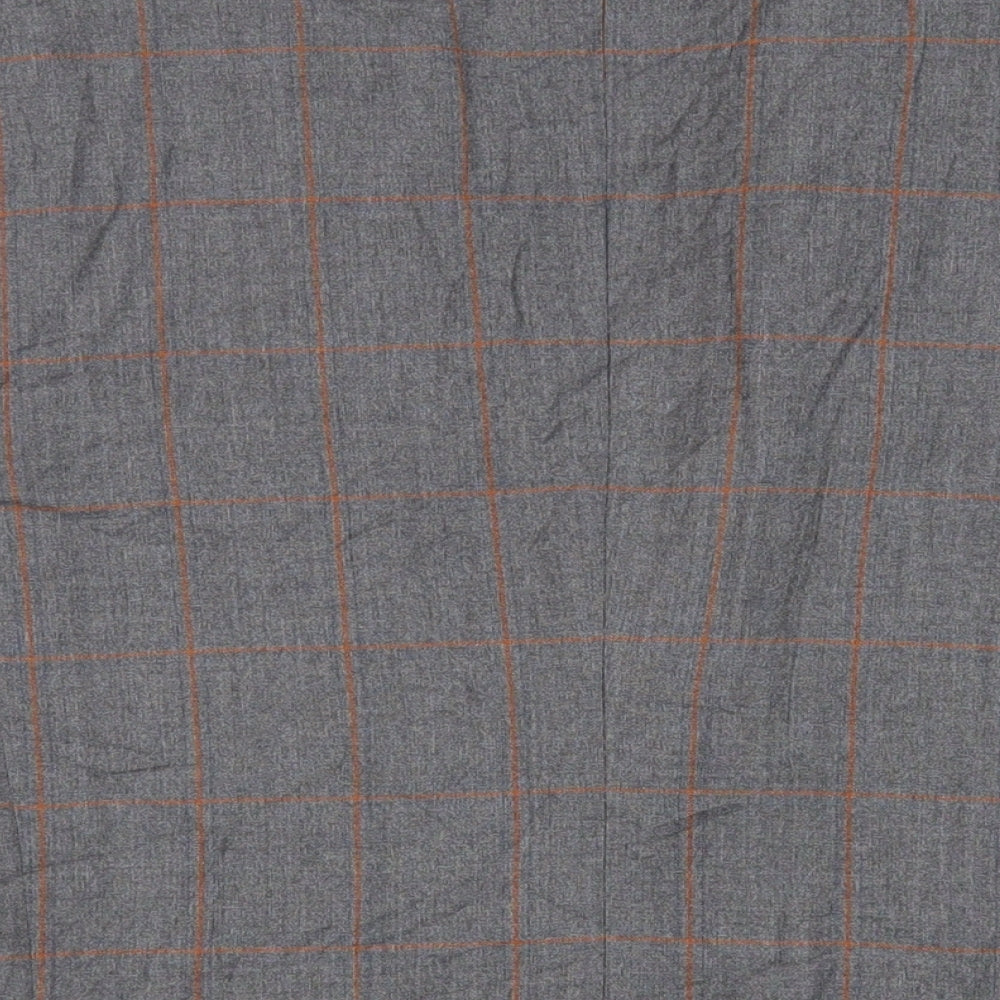 English Laundry Mens Grey Plaid Wool Jacket Suit Jacket Size 40 Regular