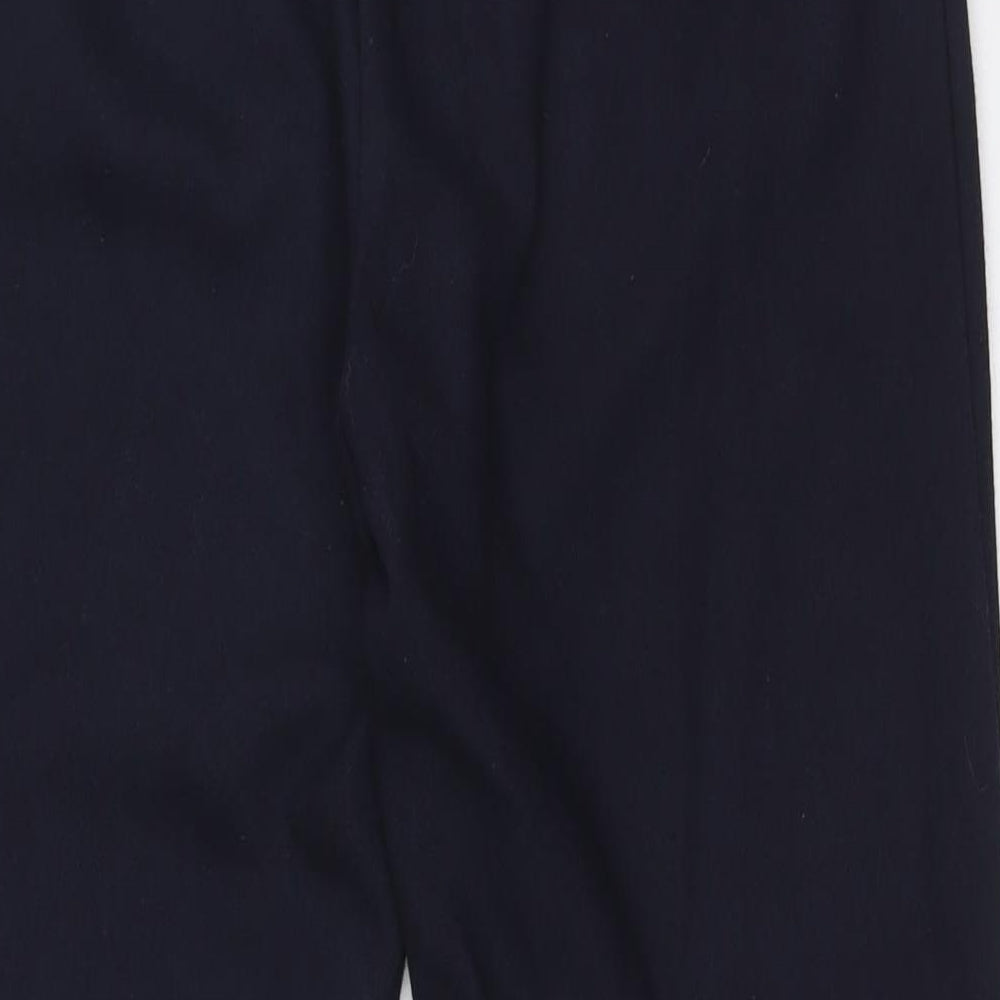 4th & Reckless Womens Blue Polyester Sweatpants Trousers Size 12 L28 in Regular Zip