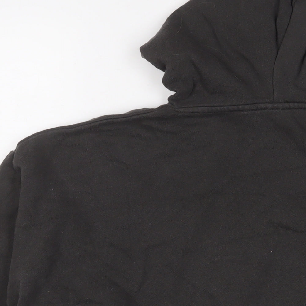 ASOS Womens Grey Cotton Pullover Hoodie Size 2XS Pullover