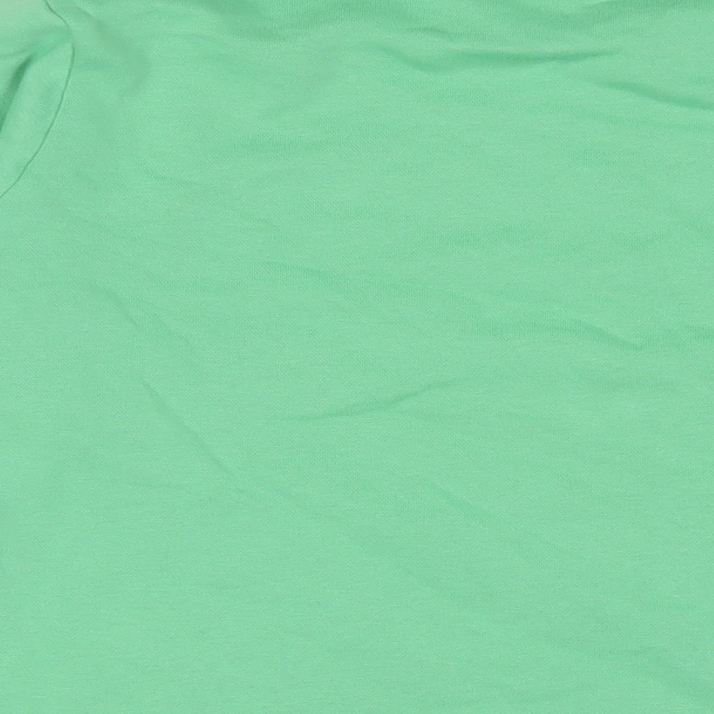 Marks & Spencer Mens Green Cotton Pullover Sweatshirt Size L