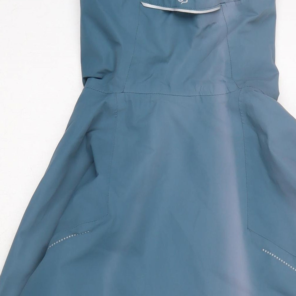 Aquadry Womens Blue Rain Coat Jacket Size 20 Zip