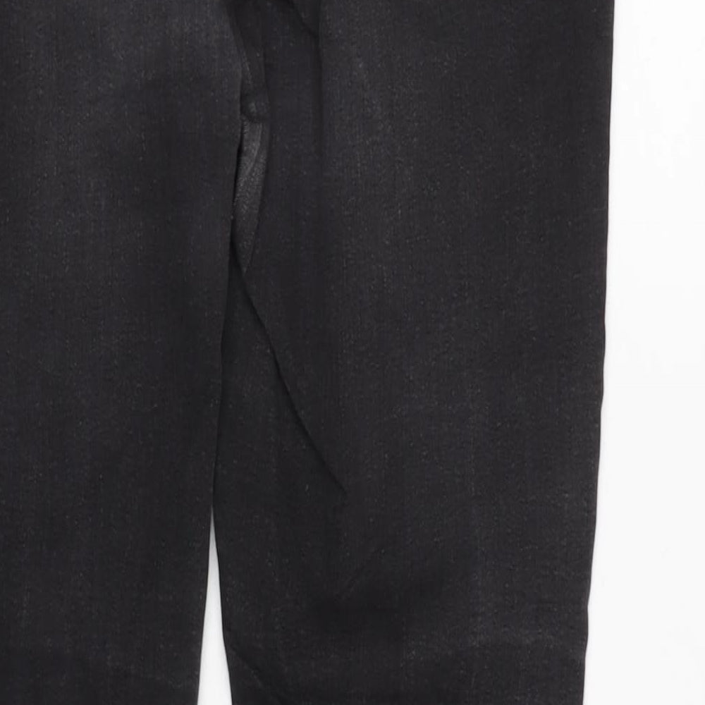 Peacocks Mens Blue Cotton Blend Tapered Jeans Size 30 in L28 in Regular Zip