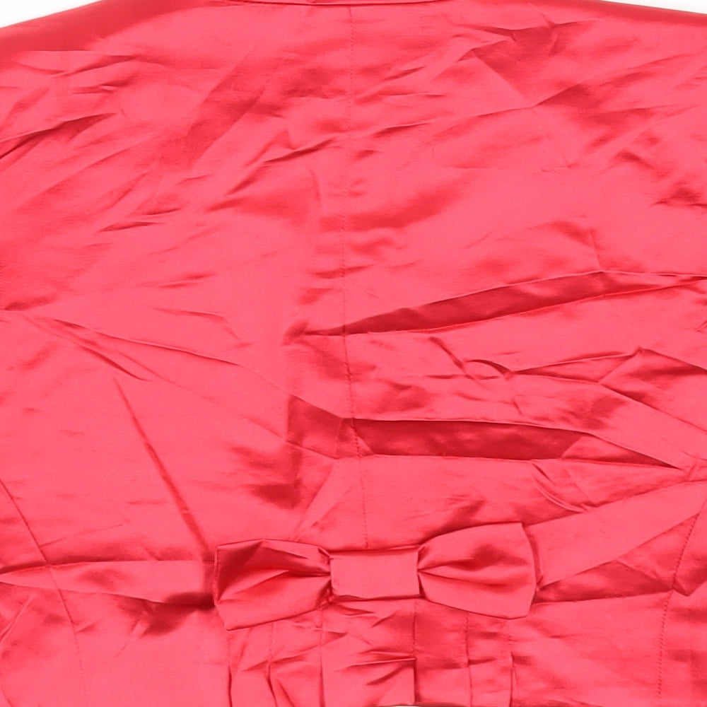 Roman Womens Red Jacket Size 10 - Open