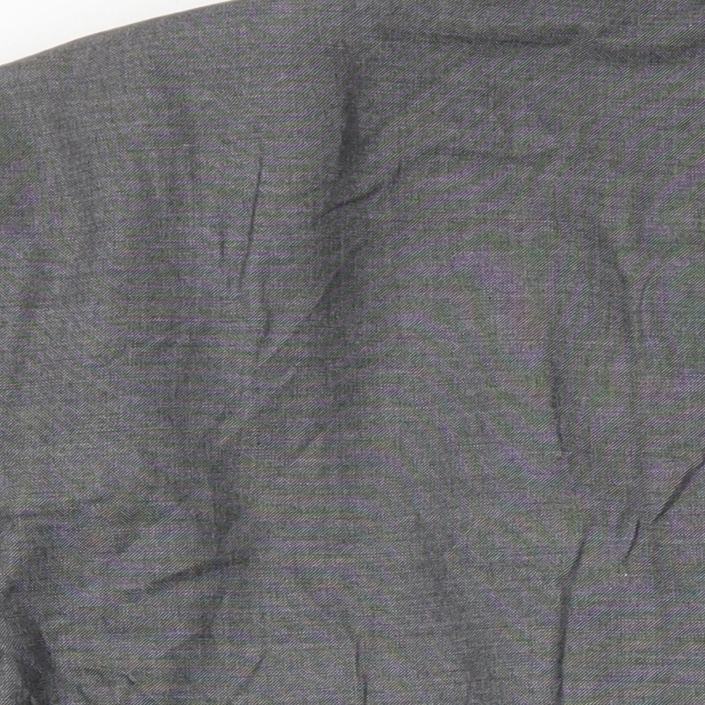 Marks & Spencer Mens Grey Polyester Jacket Suit Jacket Size 48 Regular