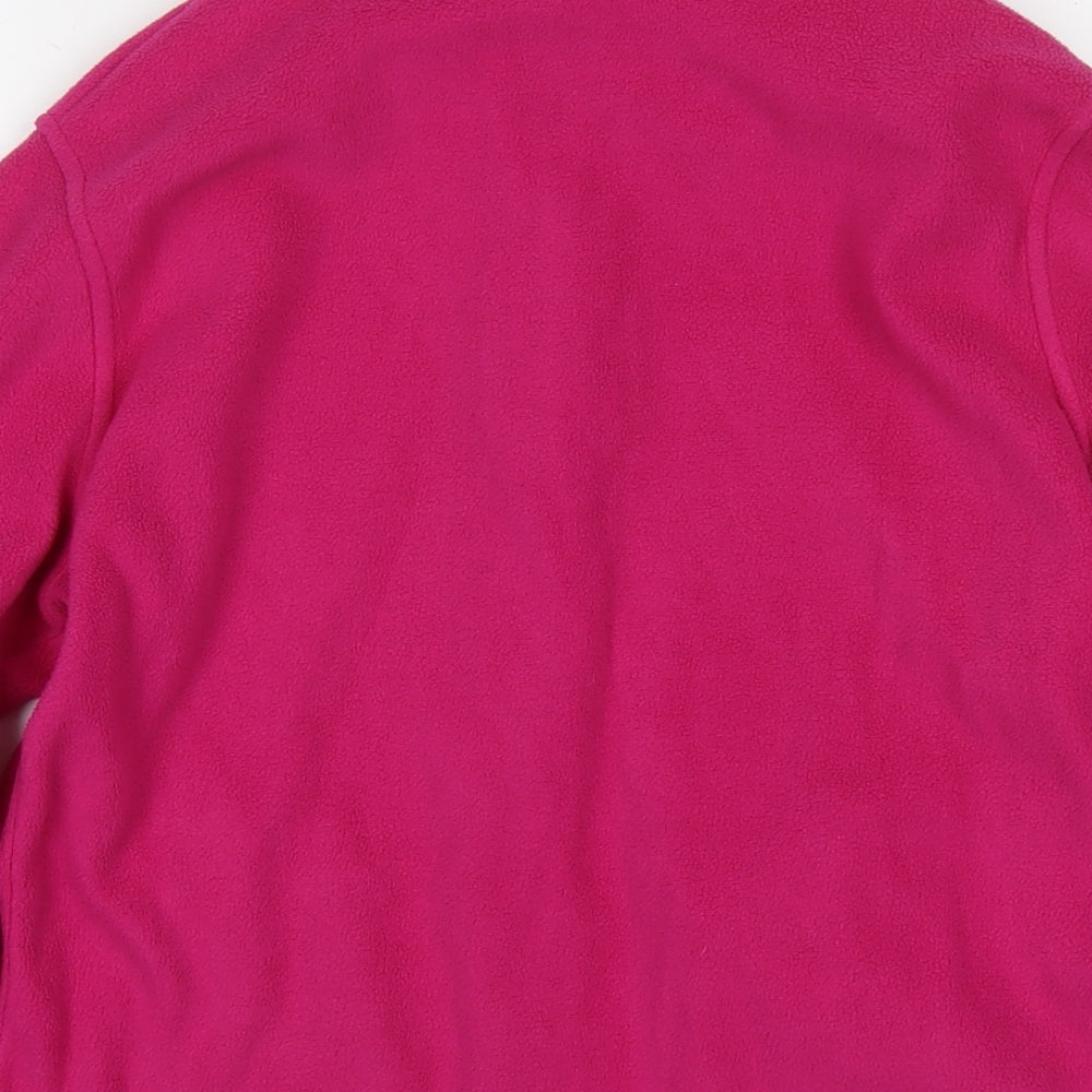 Marks & Spencer Womens Pink Jacket Size 12 Zip