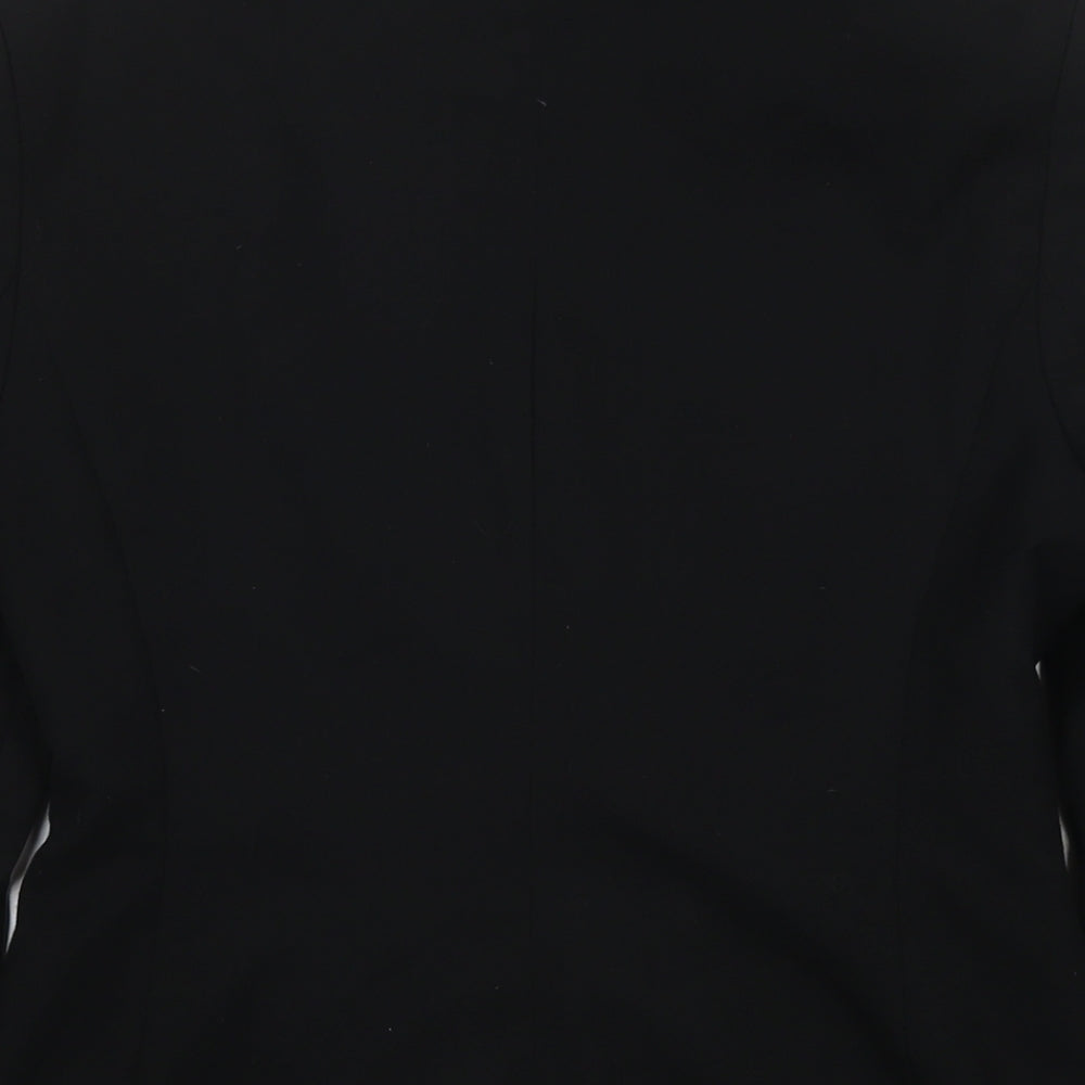NEXT Womens Black Jacket Blazer Size 8 Button