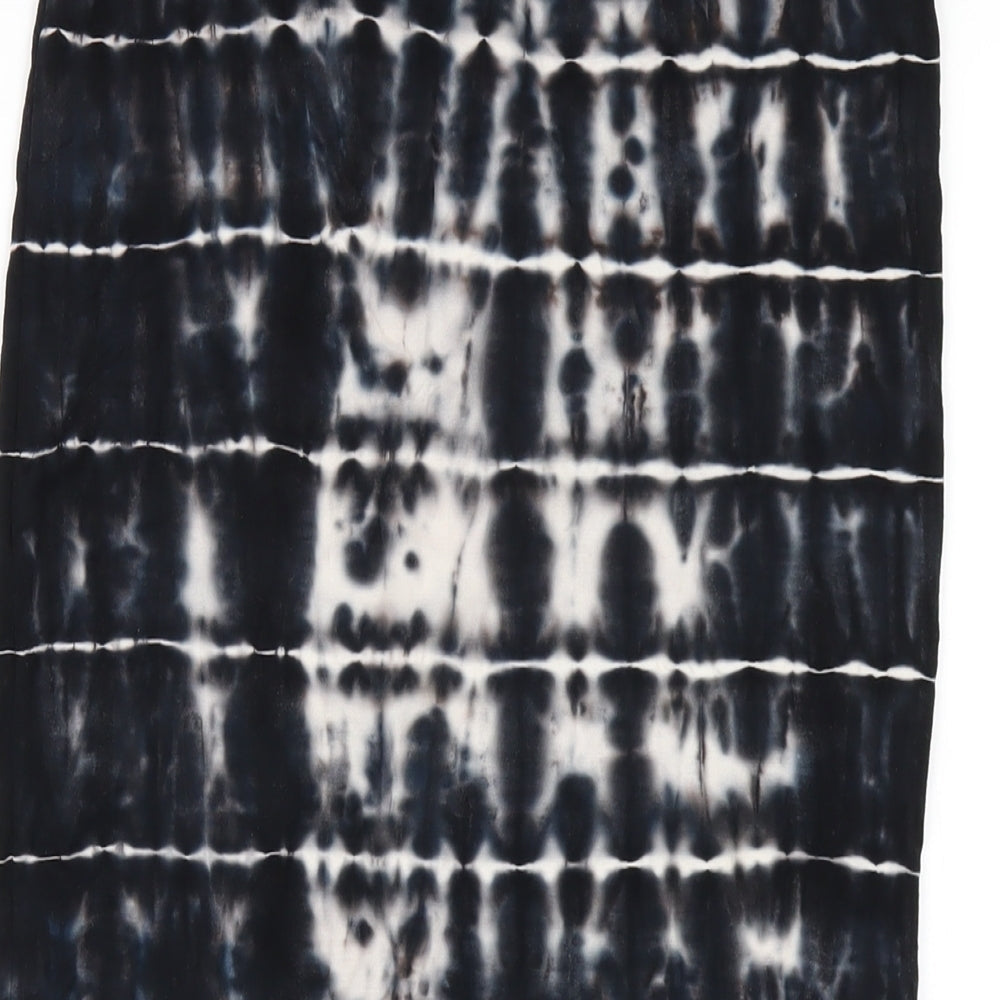 Sparkle & Fade Womens Black Viscose Straight & Pencil Skirt Size XS