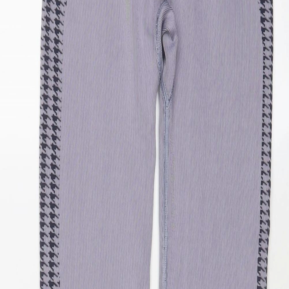 ASOS Womens Purple Polyamide Capri Leggings Size M L20 in