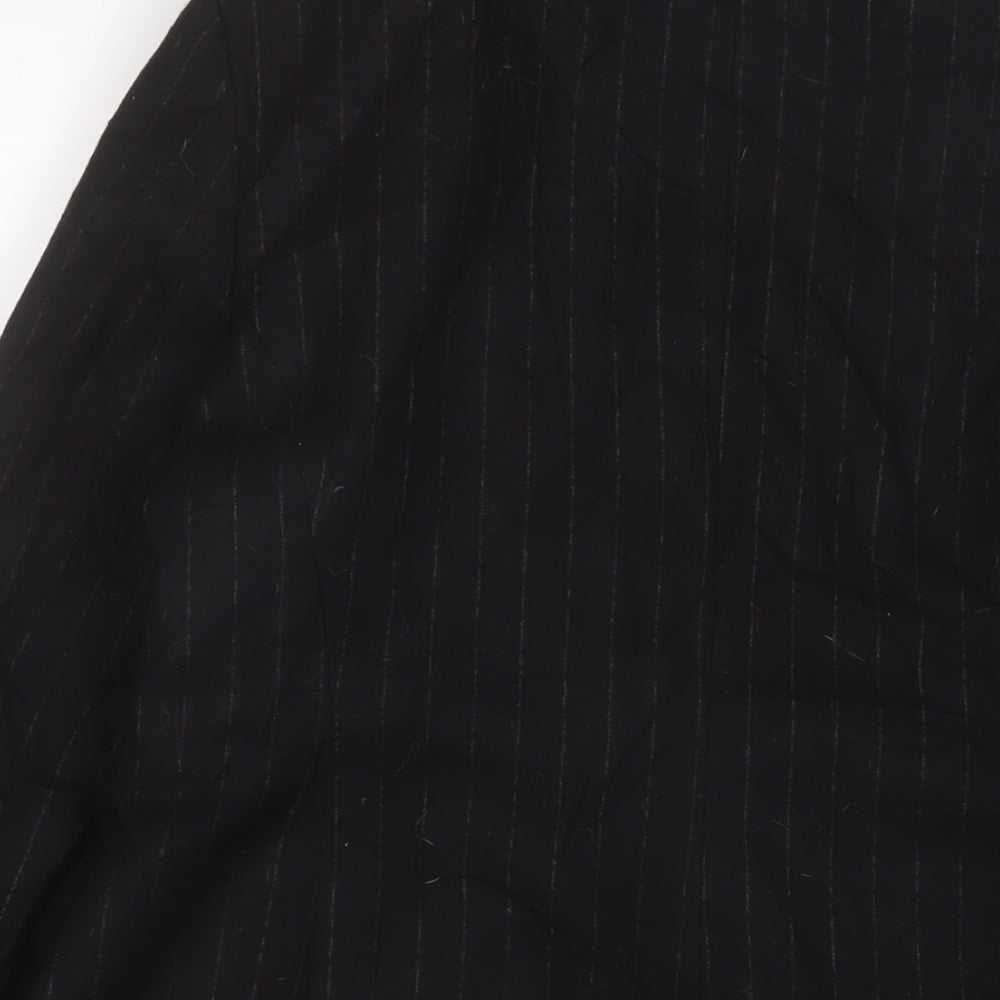NEXT Womens Black Jacket Blazer Size 14 Button