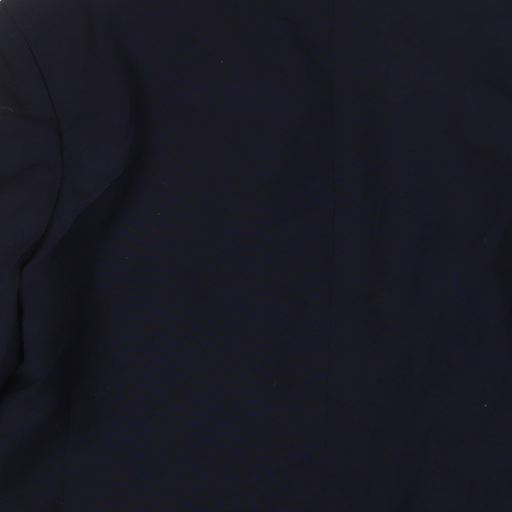 VARTEKS Mens Blue Wool Jacket Suit Jacket Size 40 Regular