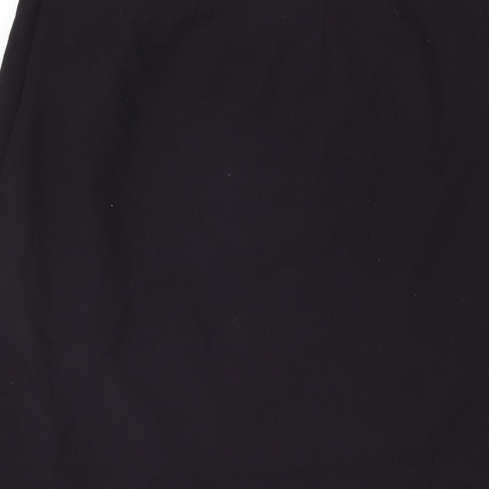 Marks & Spencer Womens Purple Polyester Swing Skirt Size 16