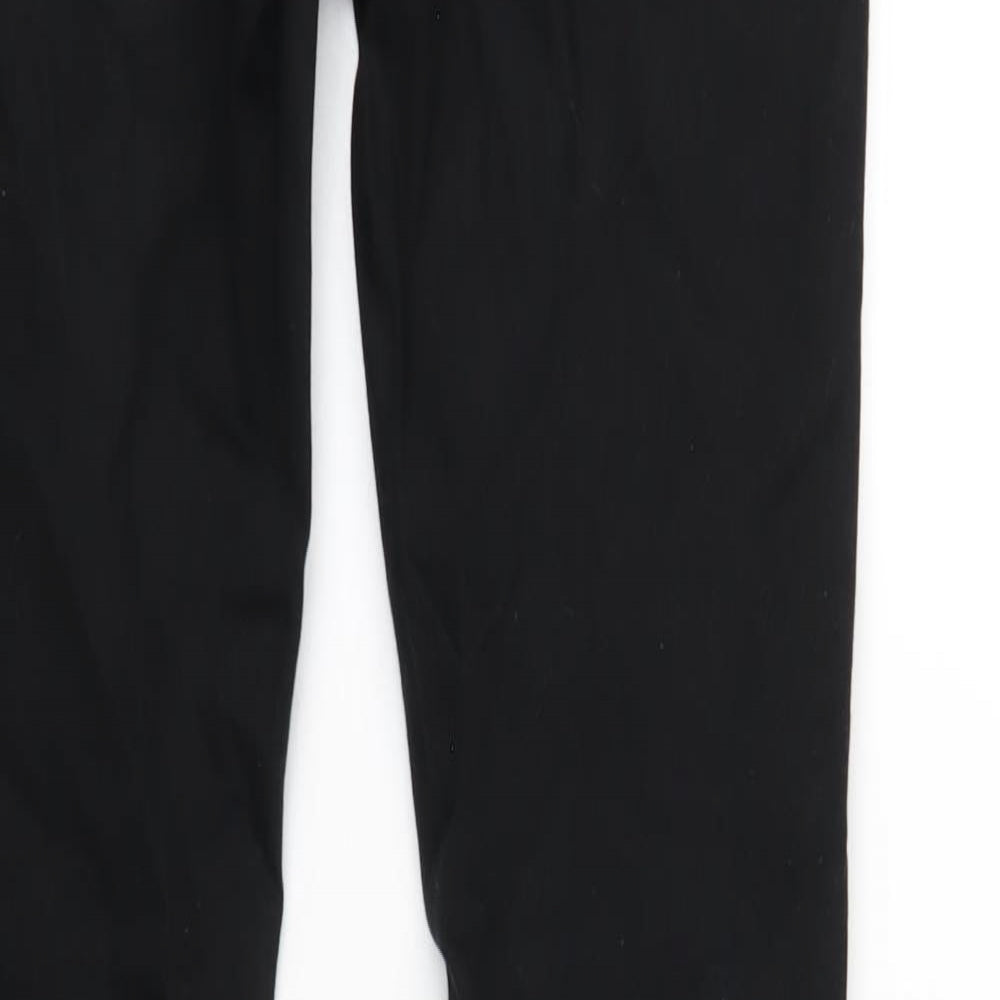 Topman Mens Black Cotton Skinny Jeans Size 30 in L32 in Regular Zip