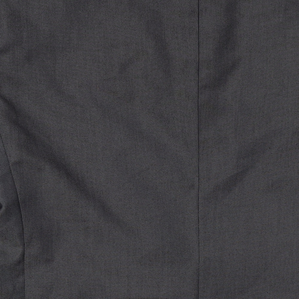NEXT Mens Grey Polyester Jacket Suit Jacket Size 42 Regular