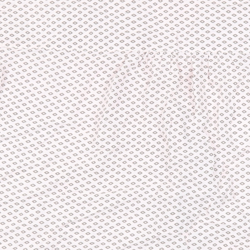 Sandwich Womens Pink Geometric Viscose Basic Button-Up Size 10 V-Neck