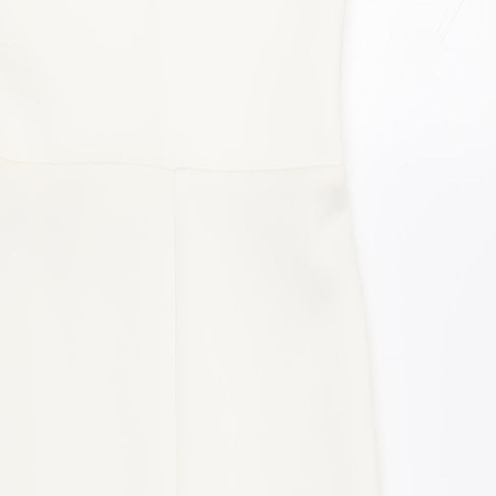 ASOS Womens White Polyester Sheath Size 8 Sweetheart Pullover